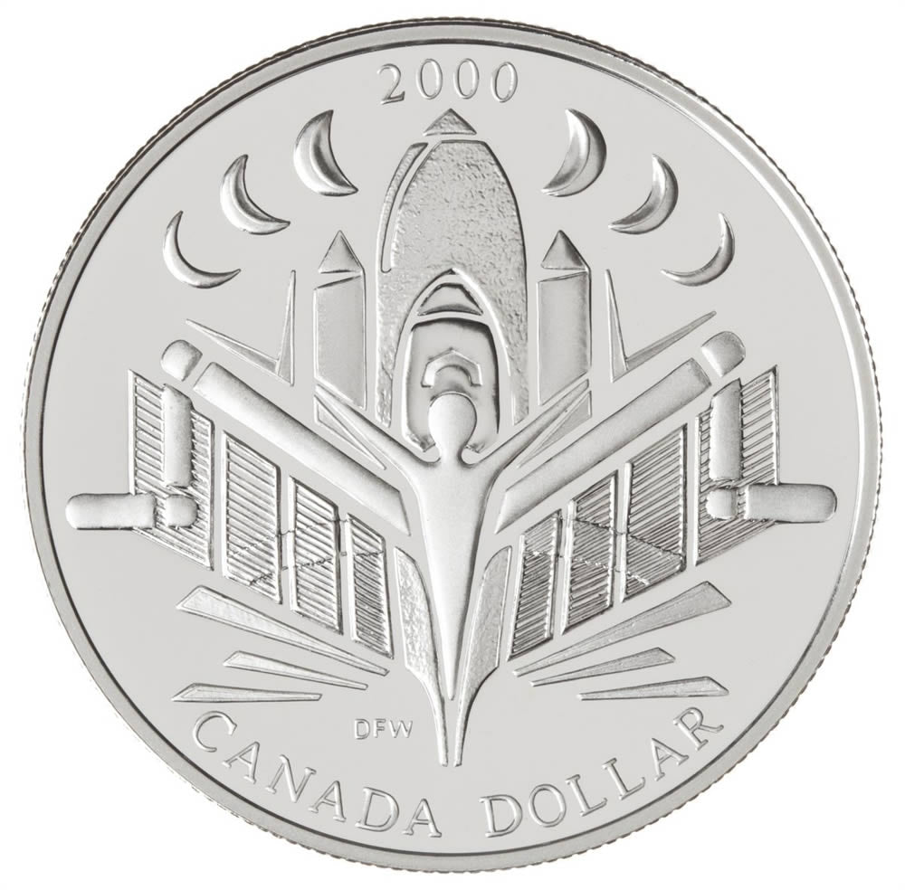 Voyage of Discovery - Proof Sterling Silver Dollar (2000) – Global