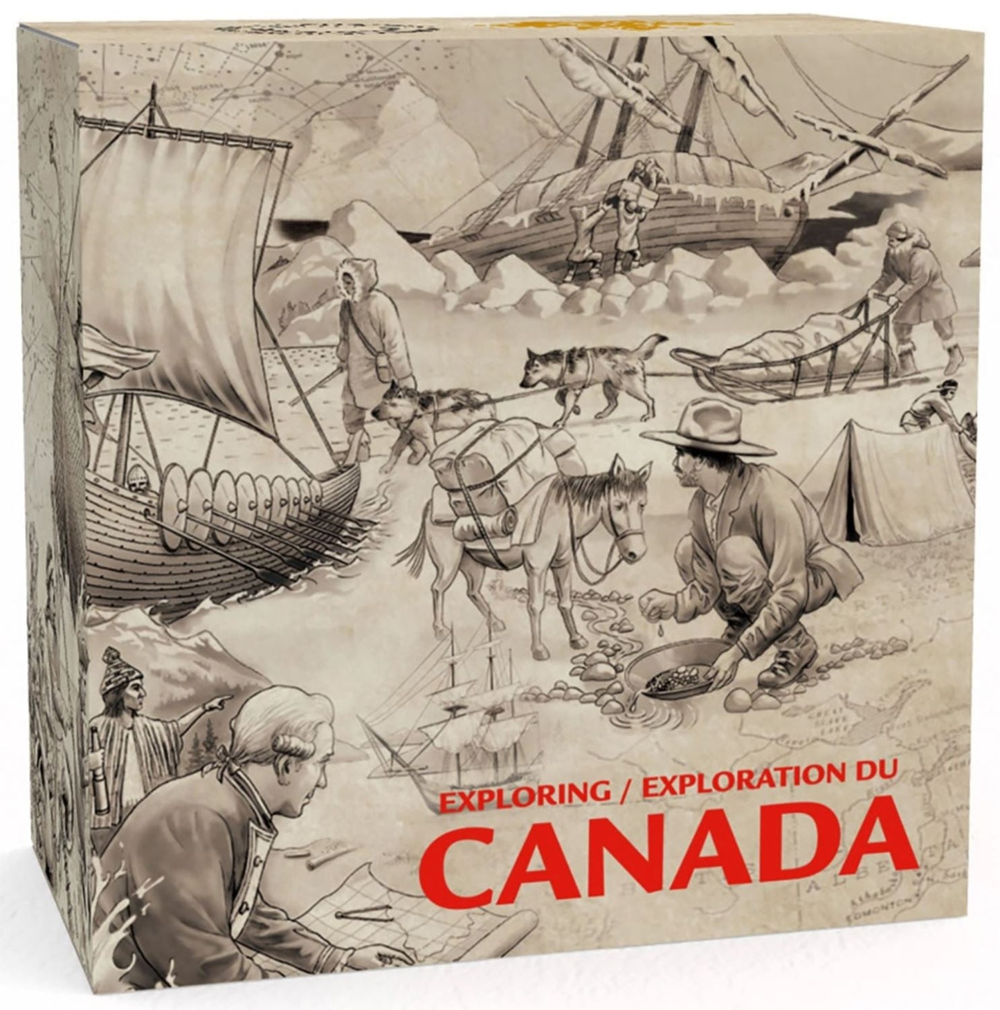 Exploring Canada: The Gold Rush - 2014 Canada $15 Pure Silver Coin - Royal Canadian Mint