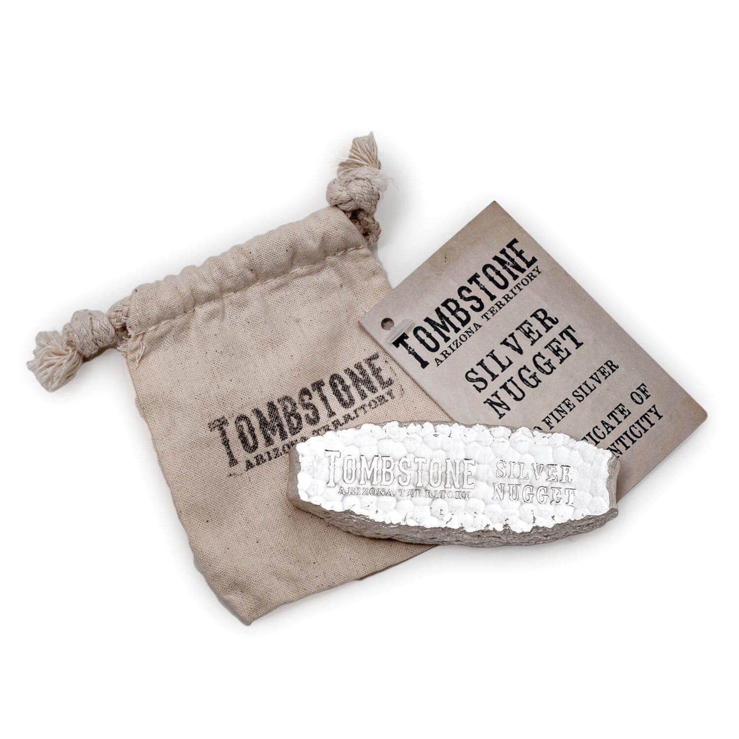 5 oz Silver Tombstone Bar - .999 AG - Scottsdale Mint