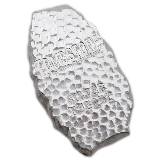 5 oz Silver Tombstone Bar - .999 AG - Scottsdale Mint