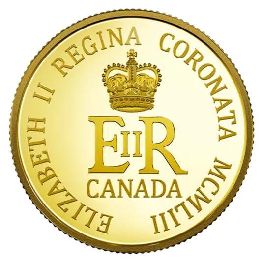 1/4 oz. Pure Gold Coin - 65th Anniversary of the Coronation of Her Majesty Queen Elizabeth II
