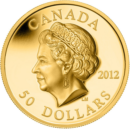 Pure Gold Ultra High Relief Coin - The Queen’s Portrait - Mintage: 500 (2012)