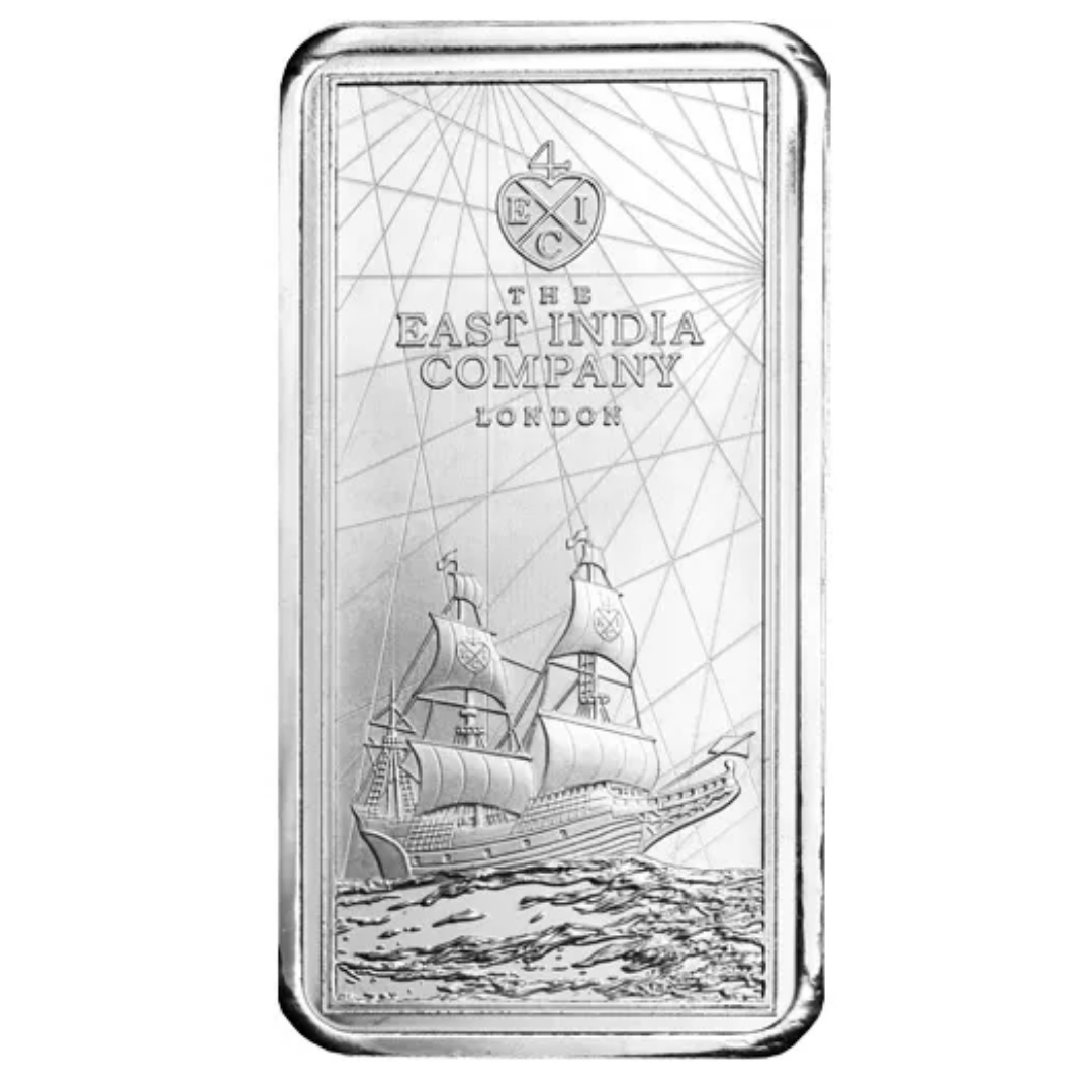 250 Gram Silver Bar - East India Company - .999 Ag