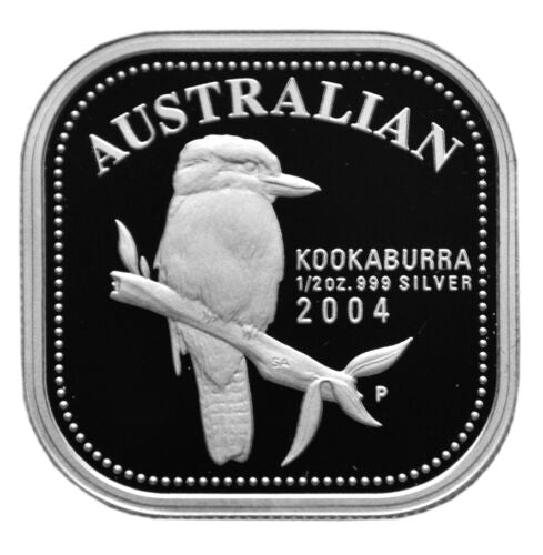 2004 Australia 'The Kookaburra Proof Issue' 5-Coin Set - .999 Ag Perth Mint