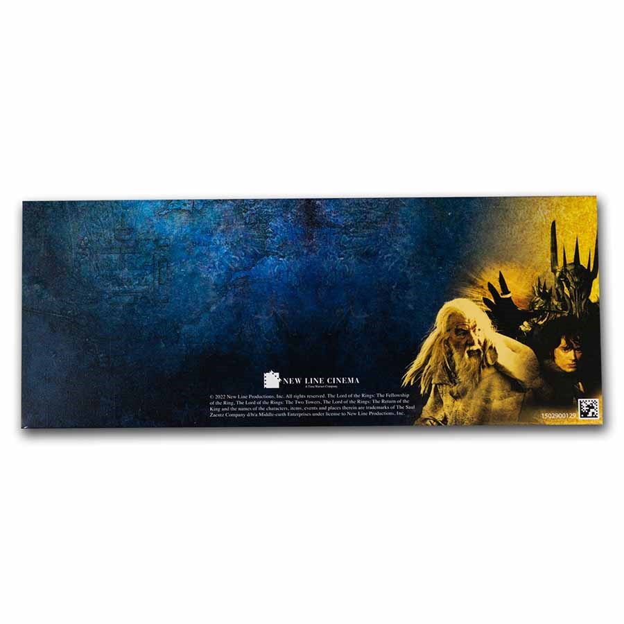 The Lord of the Rings - 3 Grams Pure Silver Note (2022)