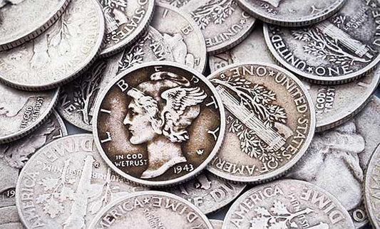 How to find silver coins when looking at dimes