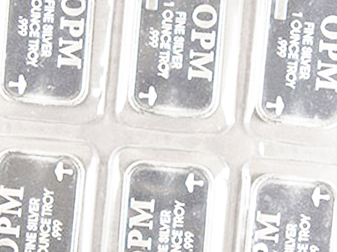 Image of 1 oz OPM Silver Bars
