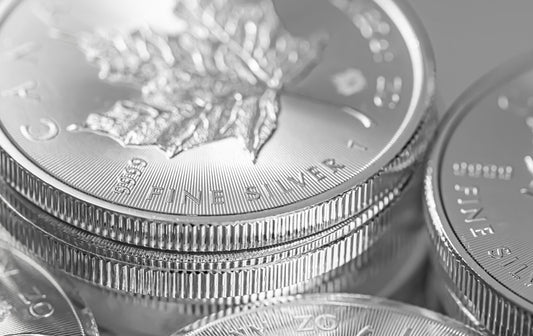 Maple Leaf Fine Silver Coins from the Royal Canadian Mint