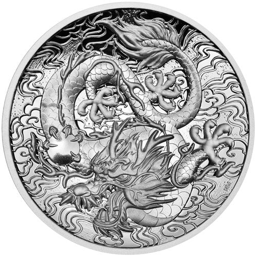 2 oz. Pure Silver Coin - Chinese Myths & Legends (2021)