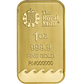 1 oz Gold Bar - Britannia - Royal Mint .9999 Au