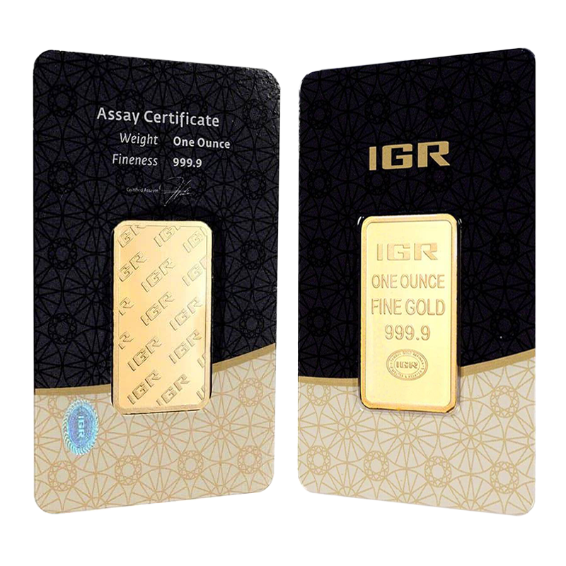1 oz Gold Bar - Istanbul Gold Refinery - .9999 Au