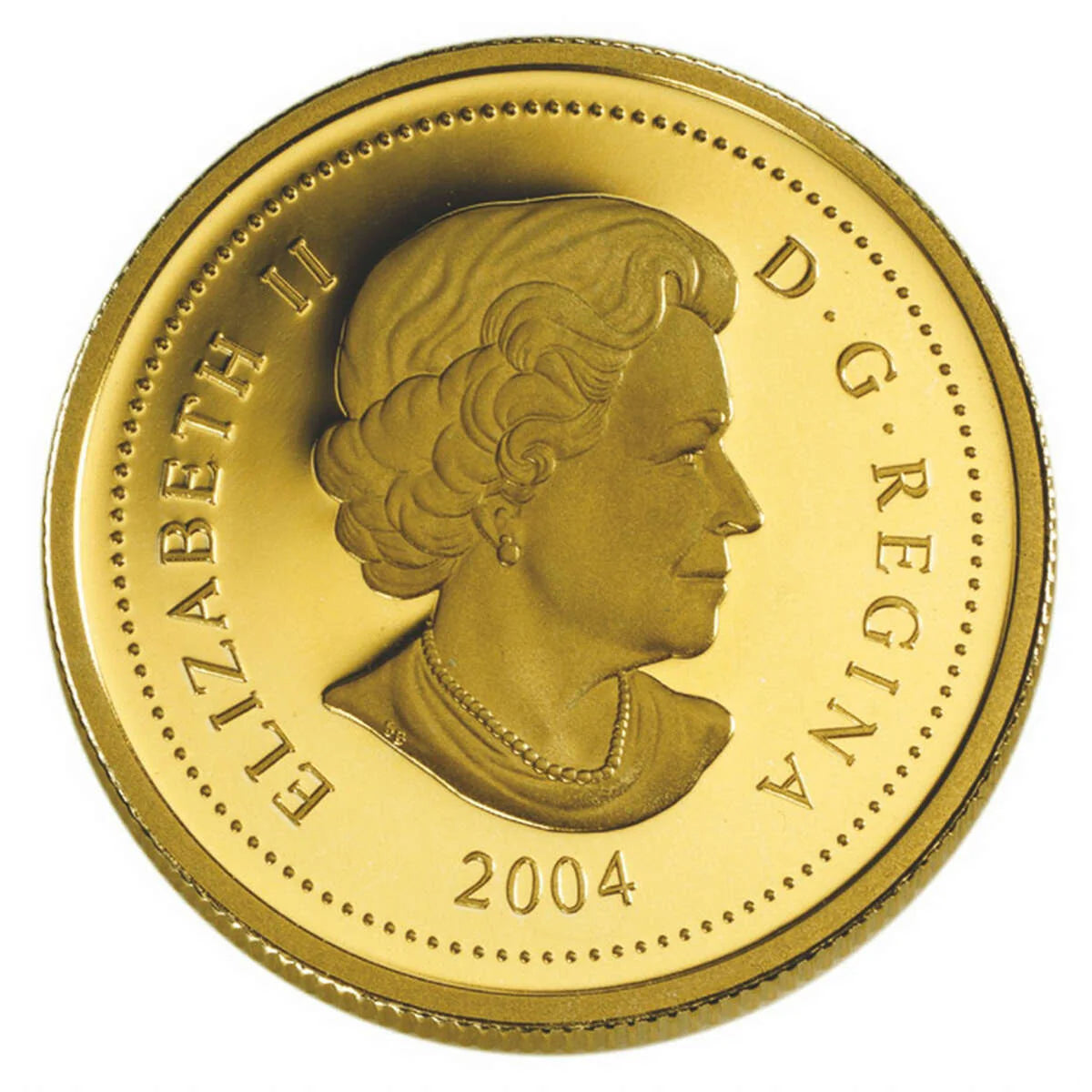 2004 $100 Commencement of the St. Lawrence Seaway Construction, 50th Annversary - 14-kt. Gold Coin