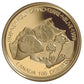 1999 $100 Newfoundland's Confederation, 50th Anniversary - 14-kt. Gold Coin