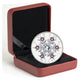 1 oz. Pure Silver Coin – Amethyst Crystal Snowflake (2008)