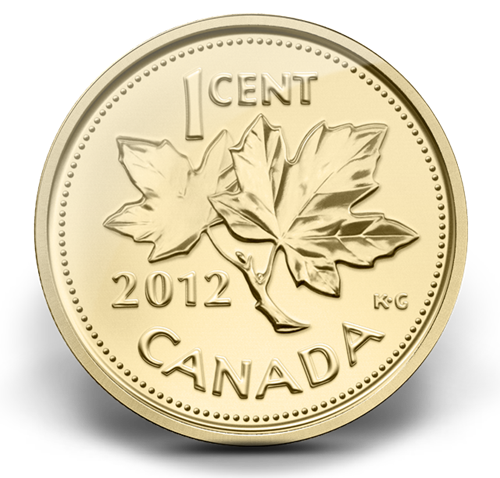 1/25 oz Fine Gold Coin - Farewell to the Penny (2012)