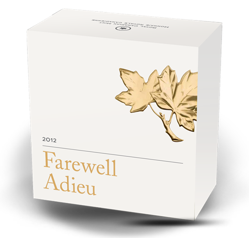 1/25 oz Fine Gold Coin - Farewell to the Penny (2012)