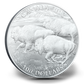 1 oz $100 for $100 Fine Silver Coin - Bison (2013)