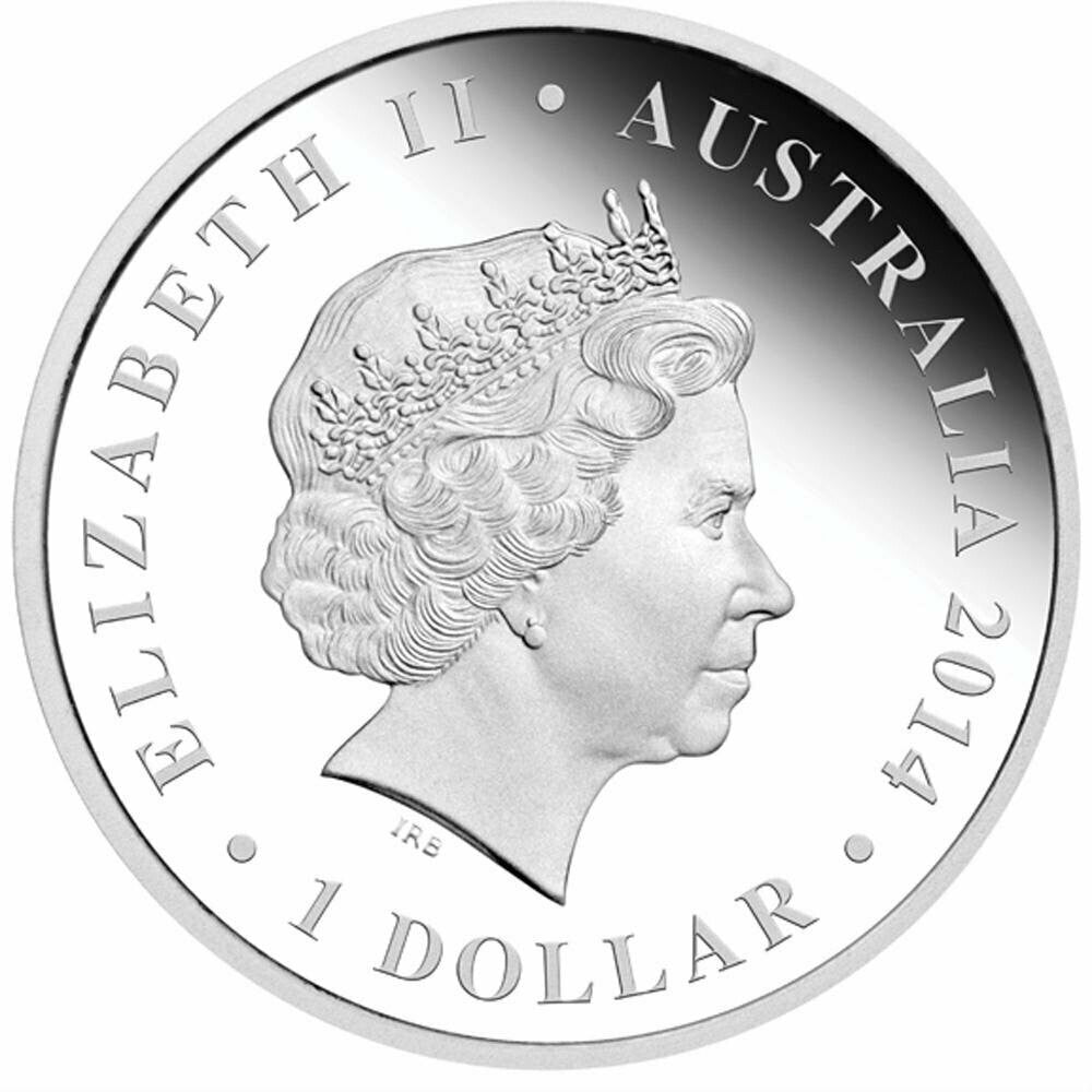 1 oz 2014 Megafauna Series Genyornis Silver Coin - Perth Mint
