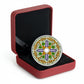 1 oz Fine Silver Coin - Stained Glass: Casa Loma (2014)
