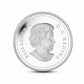 1 oz Fine Silver Coin - Red Trillium with Swarovski Crystal Dew Drop Elements (2014)