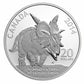 Fine Silver Coin - Canadian Dinosaurs - Xenoceratops Foremostensis - Mintage: 8,500 (2014)