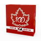 1 oz Fine Silver Coin - 100th Anniversary of Hockey Canada - Mintage: 7,500 (2014)