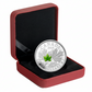 1 oz Fine Silver Coin - Majestic Maple Leaves with Jade - Mintage: 8,500 (2014)