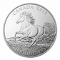 Canadian Horse - $100 for $100 Fine Silver Coin (2015)