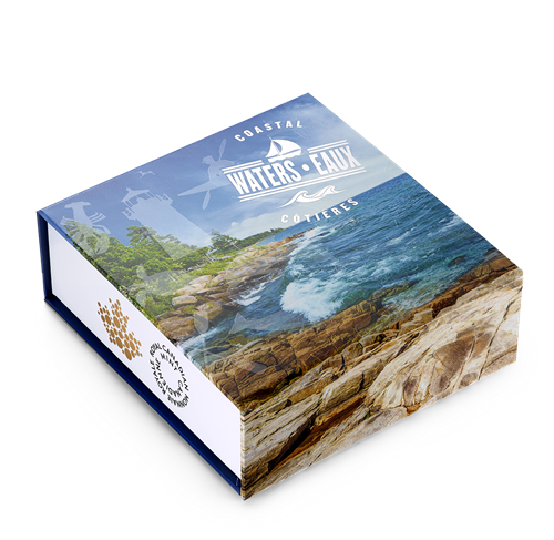 2 oz $200 for $200 Fine Silver Coin - Coastal Waters (2015)
