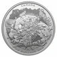 2 oz $200 for $200 Fine Silver Coin – Canada's Rugged Mountains (2015)