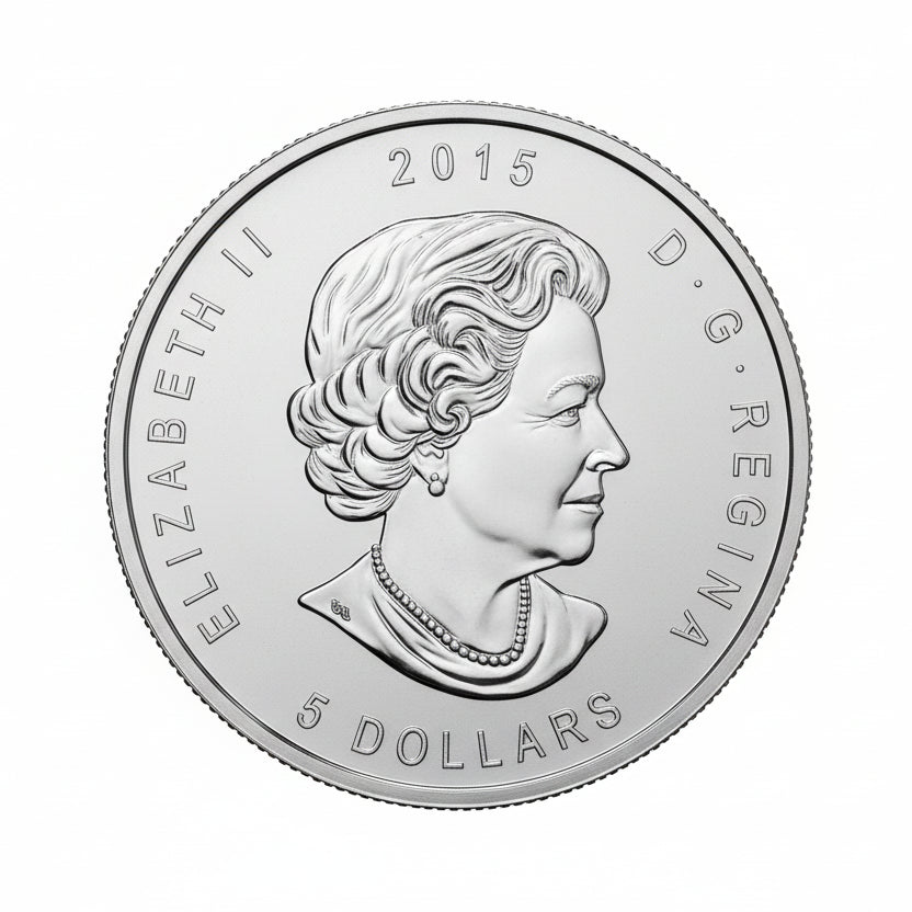 1 oz Fine Silver Coin with ANA Privy Mark – Silver Maple Leaf (2015)