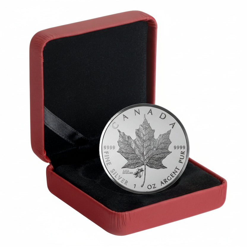 1 oz Fine Silver Coin with ANA Privy Mark – Silver Maple Leaf (2015)