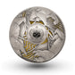Bull and Bear - 2 oz. Pure Silver Spherical Filigree Coin (2022)