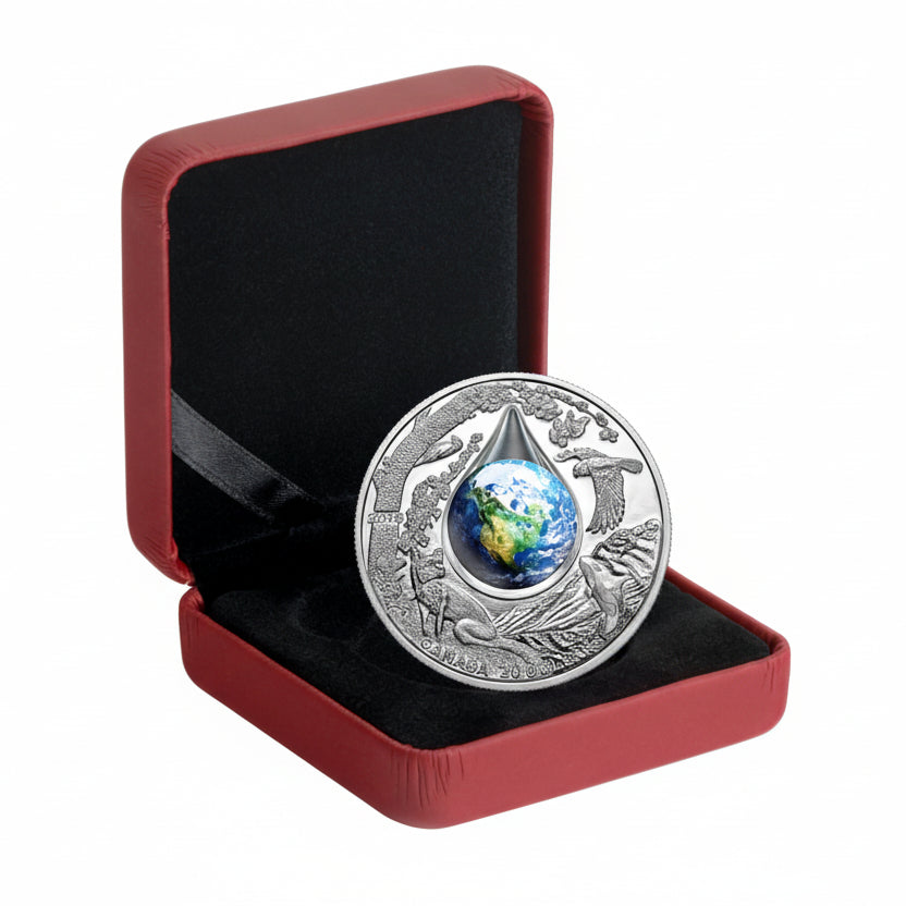 1 oz Fine Silver Coin - Mother Earth (2016)