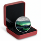 1/2 oz Pure Silver Coloured Coin - Celebrating Canada’s 150th Coin Series: Aurora Borealis