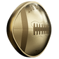 1 oz Pure Gold Football-Shaped and Curved Coin - Mintage: 550 (2017)