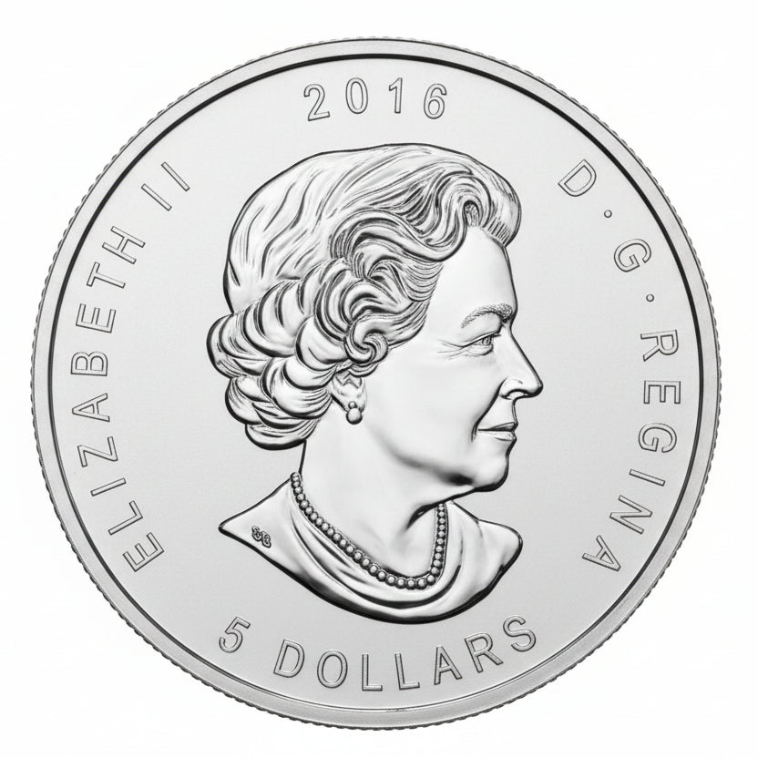 1 oz Pure Silver Coin - ANA California State Flower: The Poppy (2016)