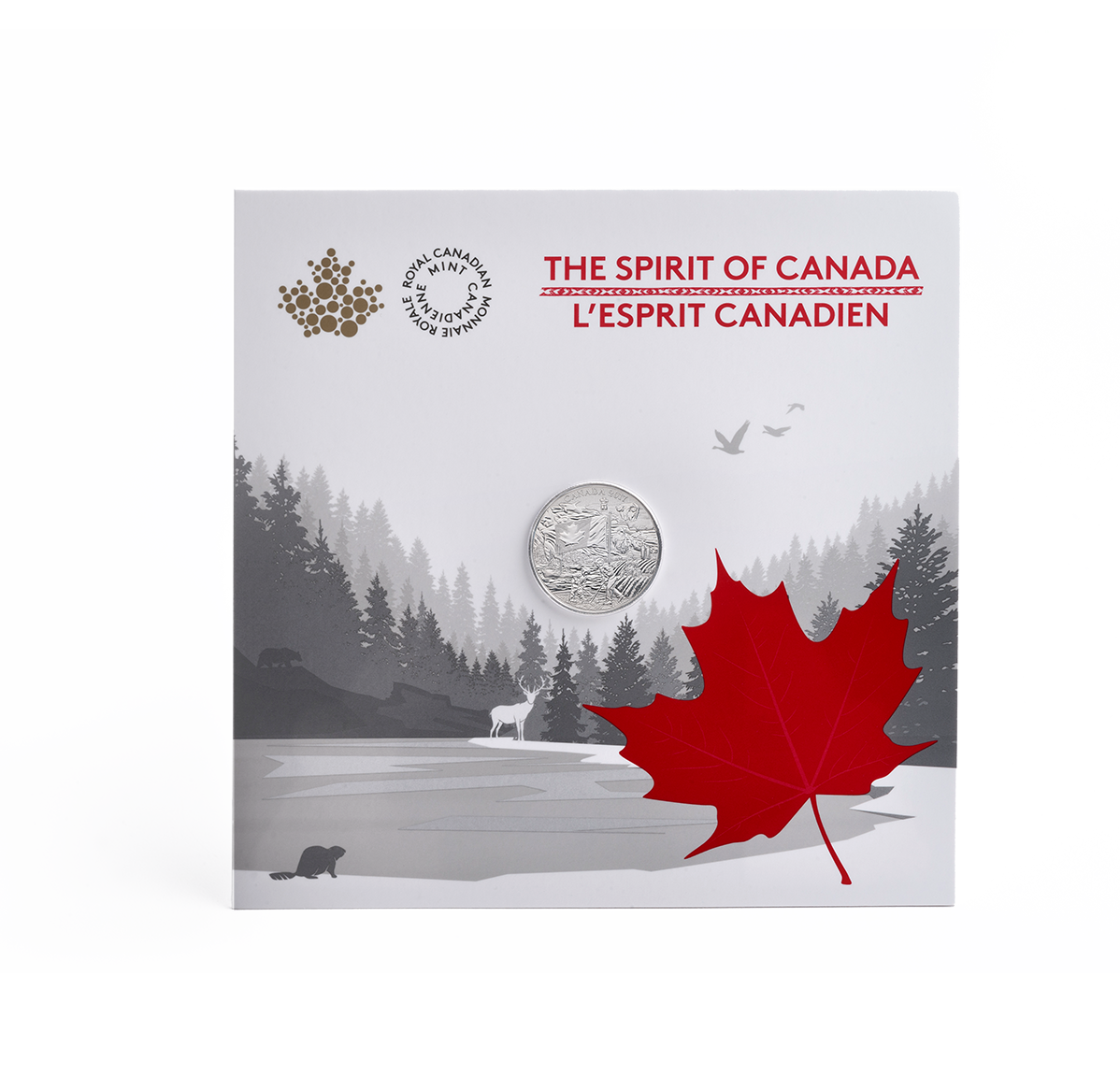 1/4 oz Pure Silver Coin - Spirit of Canada (2017)