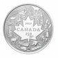 1/4 oz 2017 $3 Heart of our Nation - Pure Silver Coin
