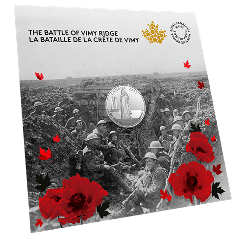 1/4 oz 100th Anniversary of the Battle of Vimy Ridge Pure Silver Coin