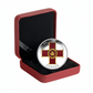 1 oz Pure Silver Coloured Coin - 45th Anniversary of The Cross of Valour