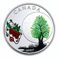 1/4 oz Pure Silver Coloured Coin - Thirteen Teachings From Grandmother Moon: Strawberry Moon