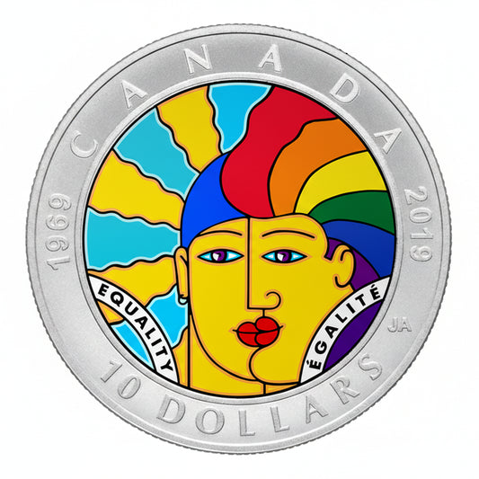 1/2 oz 2019 Pure Silver Coin - EQUALITY