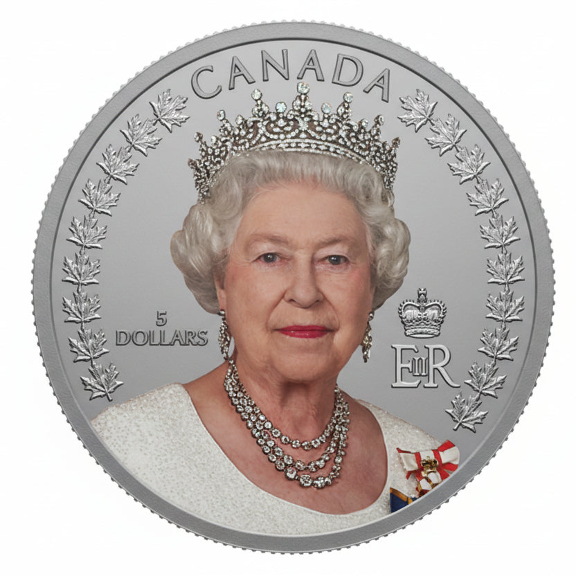 1/4 oz Queen Elizabeth’s Portrait - Fine Silver Coin