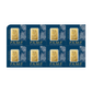 8 x 1 Gram Gold  Bar - PAMP Suisse - Lady Fortuna Series - 1 g Gold Bar - .9999 Au