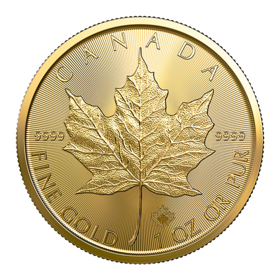1 oz Gold Coin - 2026 Gold Maple Leaf - Royal Canadian Mint - RCM .9999 Au