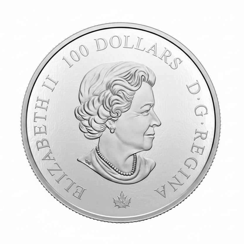 10 oz. Pure Silver Coin - Our National Colours