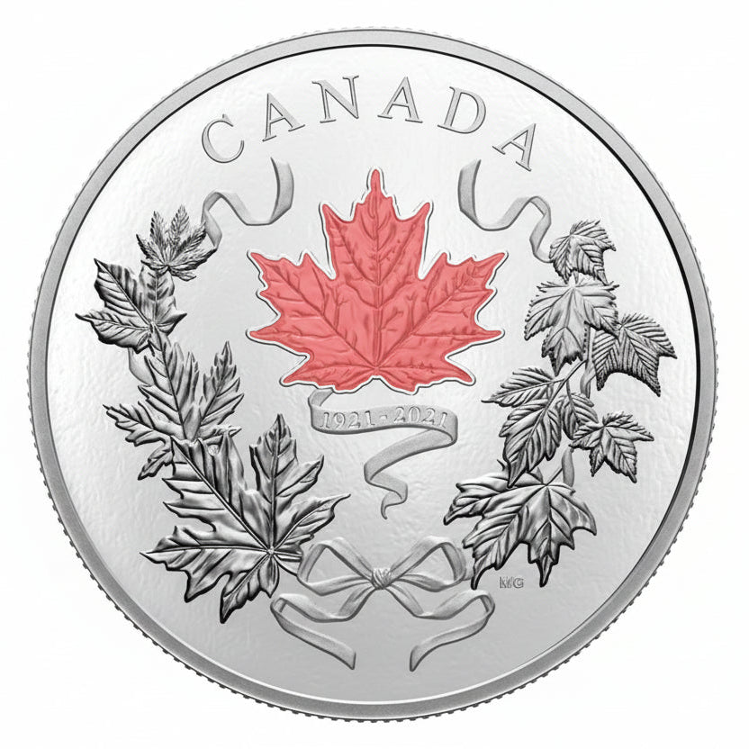 10 oz. Pure Silver Coin - Our National Colours