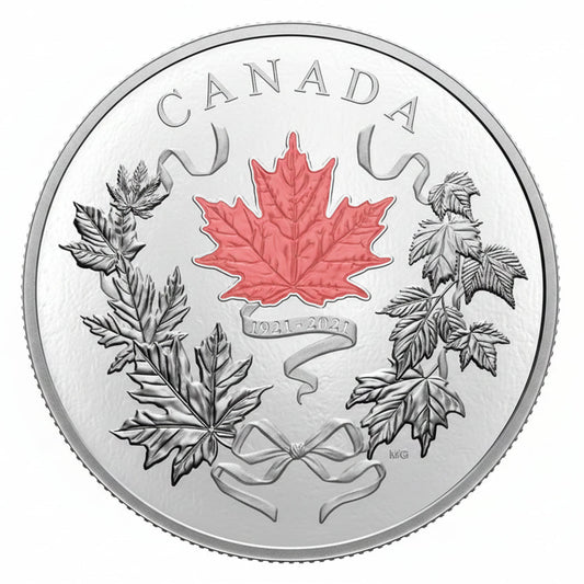 10 oz. Pure Silver Coin - Our National Colours