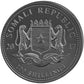 2017 Somalia Elephant Black and White Silver Coin Set with Box & CoA